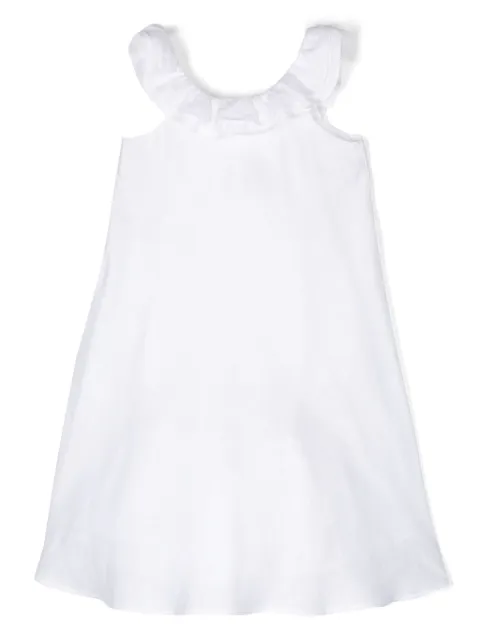 Il Gufo vestido midi de chambray