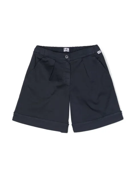 Il Gufo pleated cotton bermuda shorts
