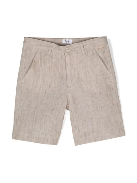 Il Gufo straight-leg linen shorts