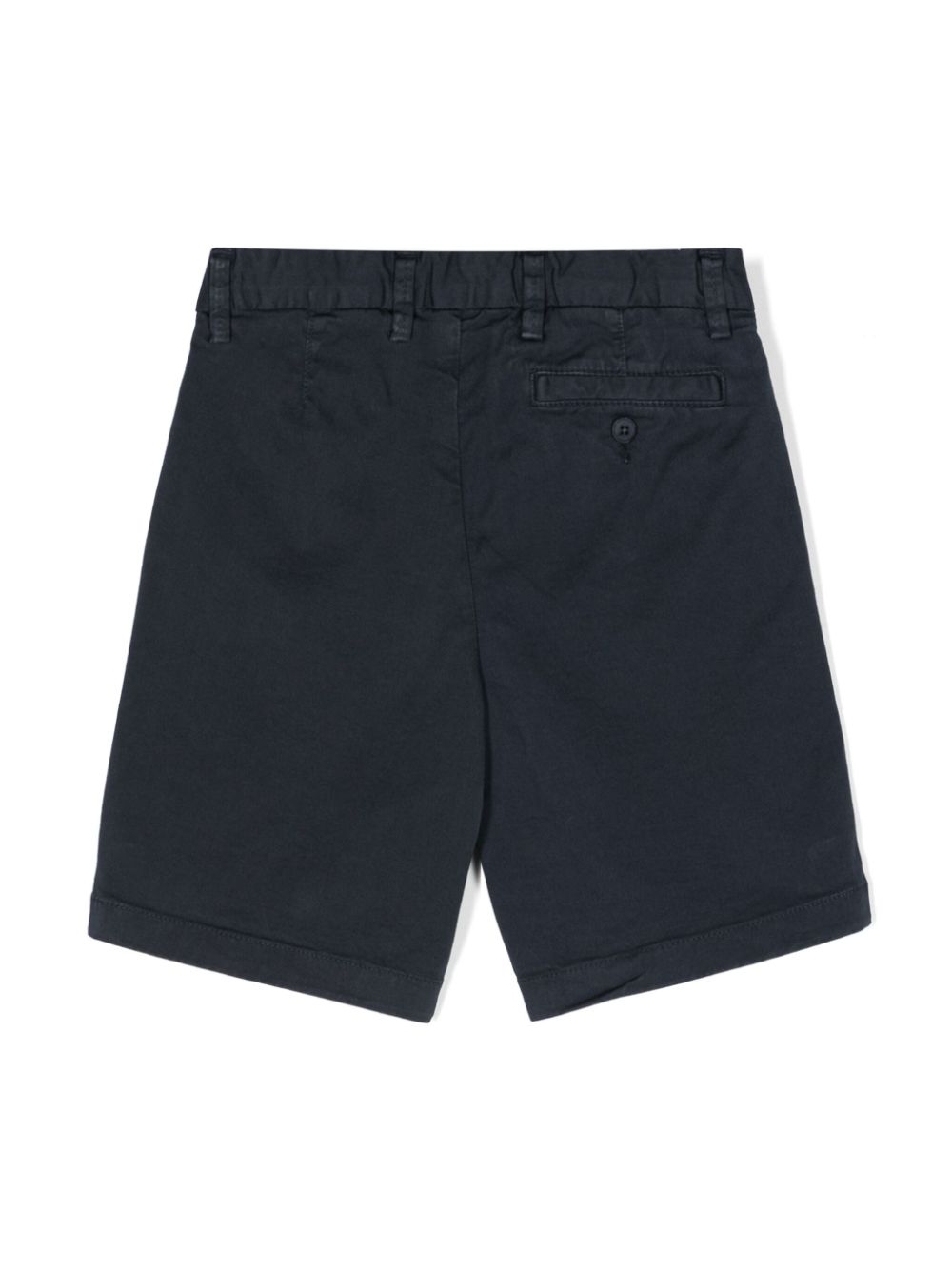 Il Gufo cotton chino shorts - Blue