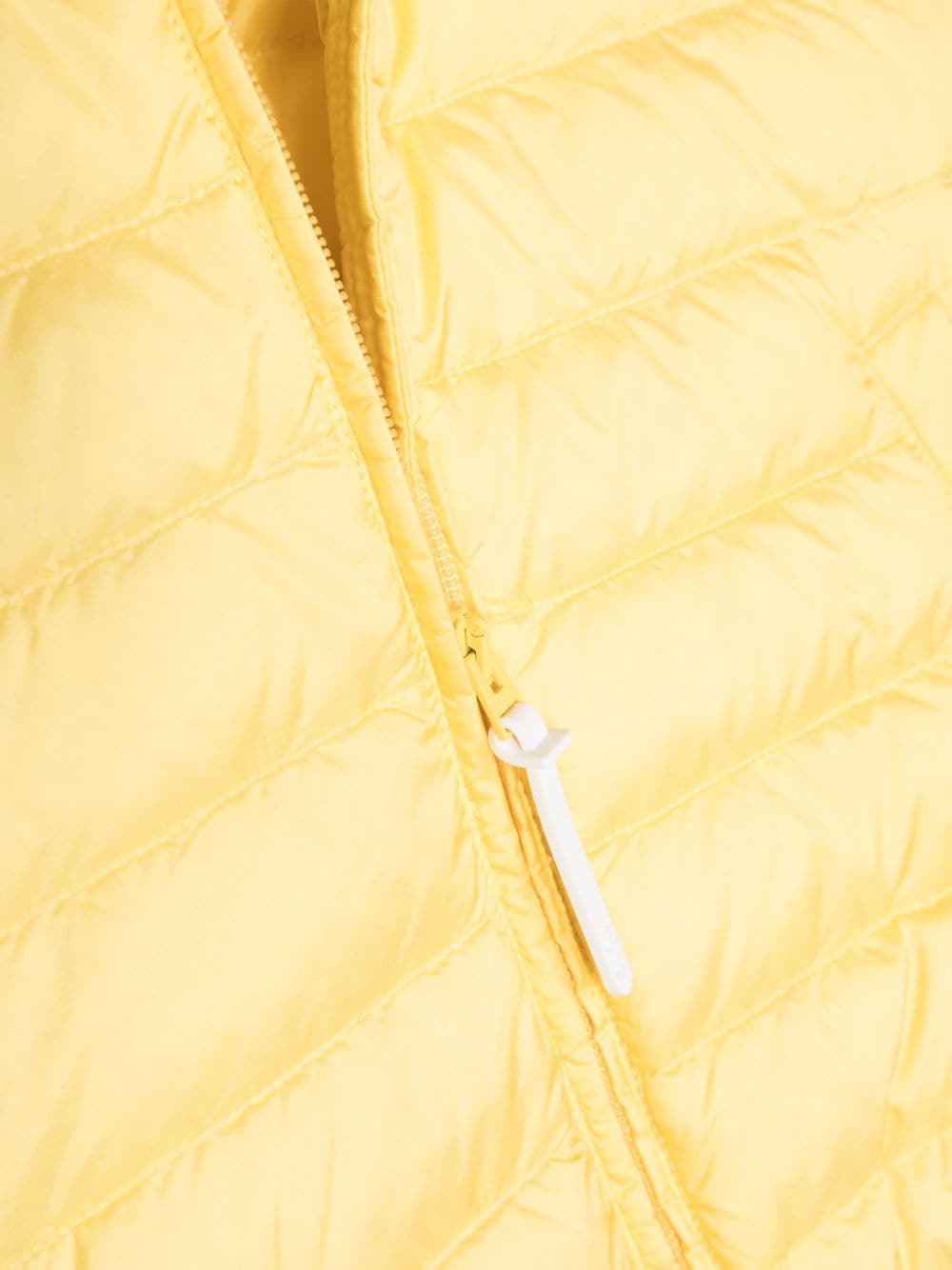 Shop Il Gufo Logo-patch Padded Jacket In 黄色