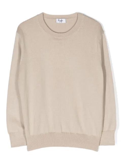 Il Gufo crew-neck cotton jumper