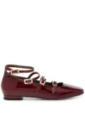ALOHAS Luke multi-strap ballerina shoes - Red