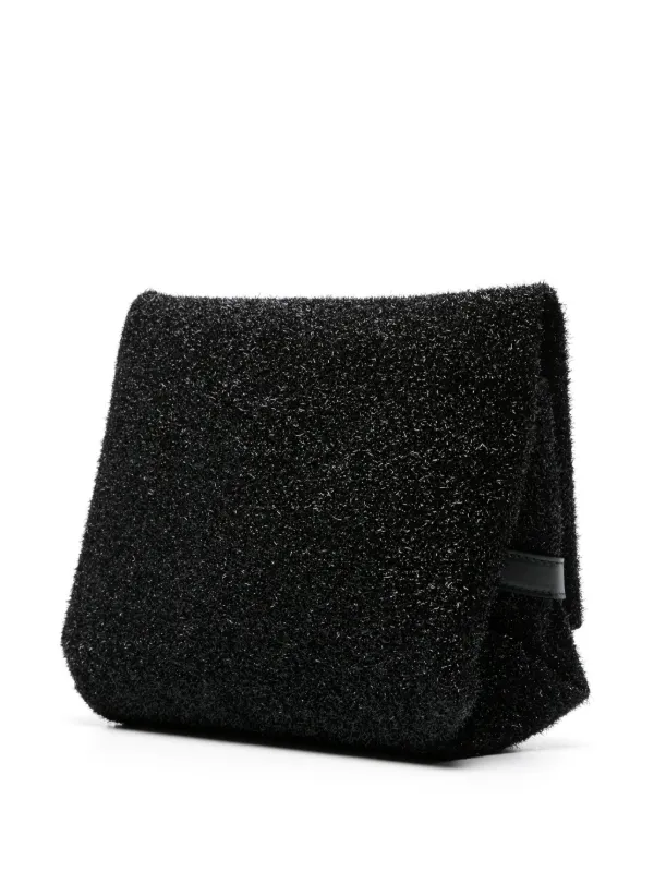 【Victoria Beckham】チェーンブラッシュドレザークラッチ Victoria Beckham チェーン レザークラッチバッグ | ブラウン