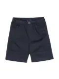 Il Gufo twill bermuda shorts - Blue