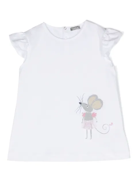 Il Gufo graphic-print cotton T-shirt