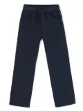Il Gufo drawstring cotton trousers - Blue