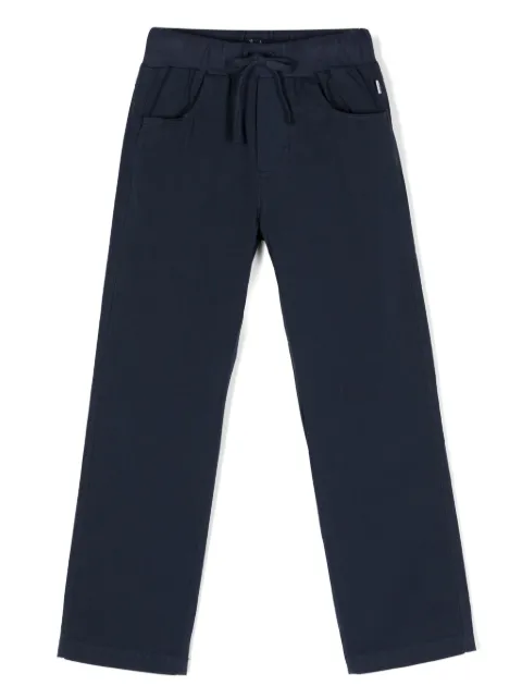 Il Gufo drawstring cotton trousers