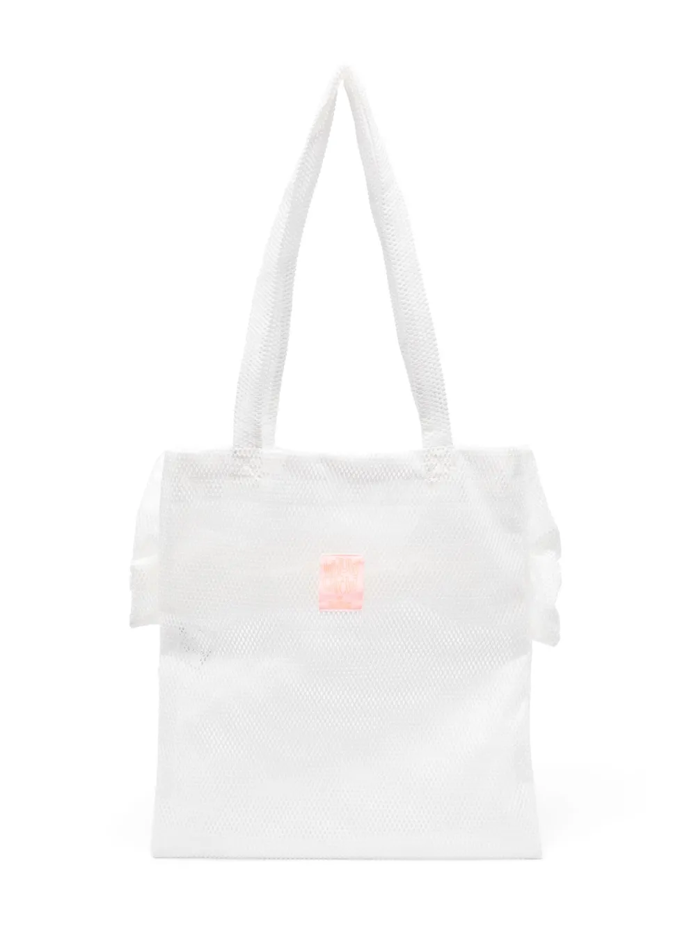 Wauw Capow By Bangbang Big Bow Shoulder Bag In White