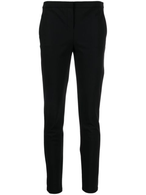 Theory skinny-cut concealed-fastening trousers