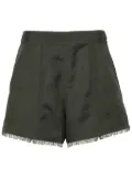 Simkhai Dax linen-blend shorts - Green