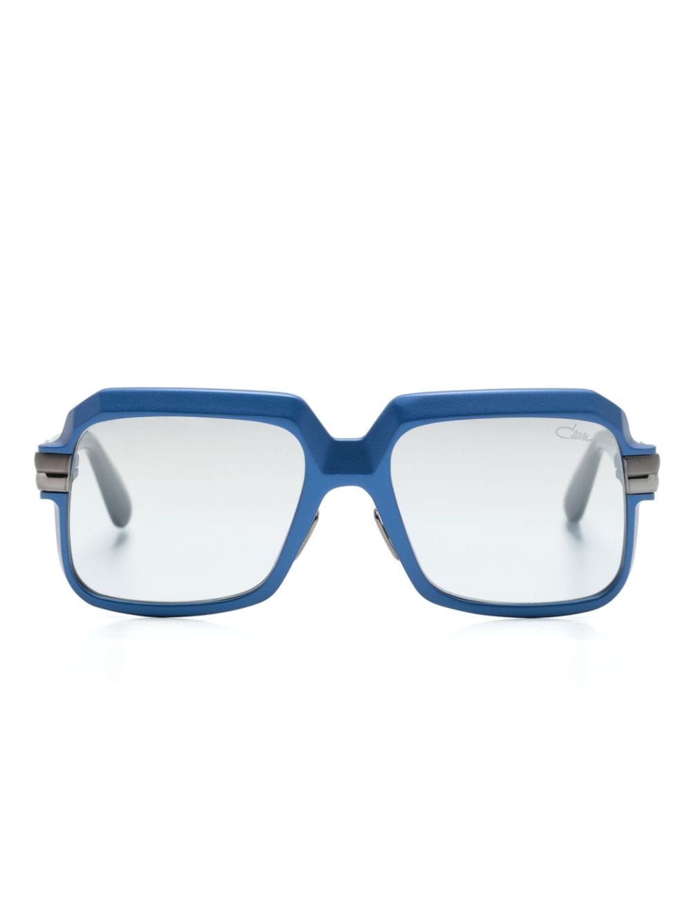 Cazal 607 3 zonnebril met vierkant montuur Blauw