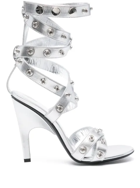 The Attico sandalias Cosmo con tacón de 105mm