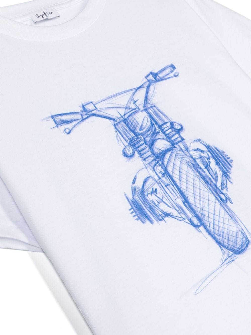 Il Gufo Katoenen T-shirt met logoprint Wit