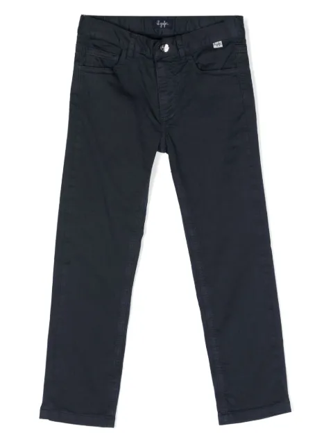 Il Gufo slim-cut cotton trousers