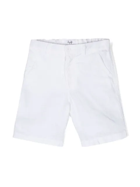 Il Gufo mid-rise linen shorts