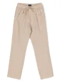 Il Gufo drawstring lightweight trousers - Neutrals