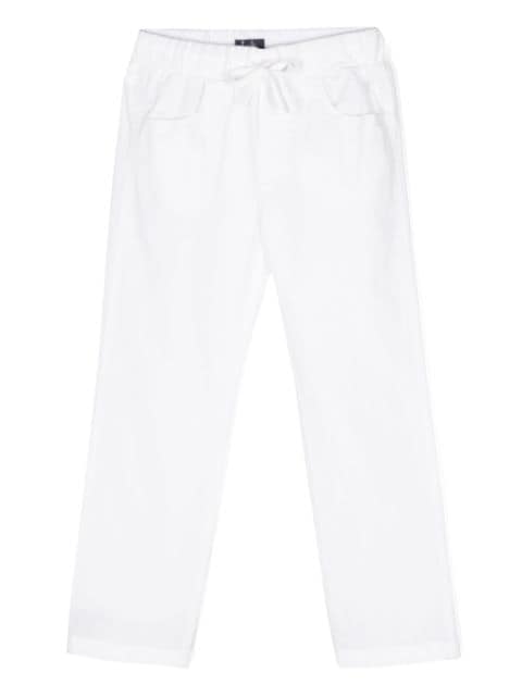 Il Gufo poplin straight-leg trousers