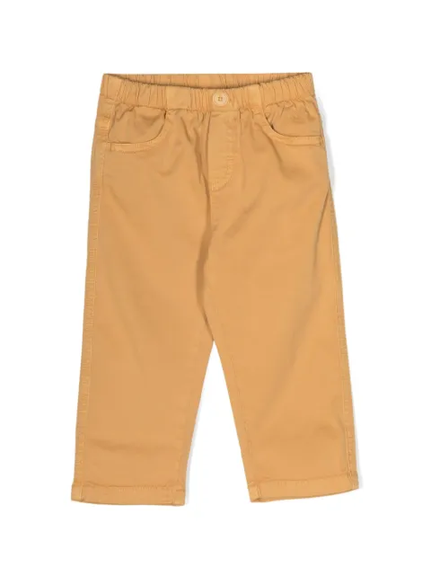 Il Gufo gabardine straight-leg trousers