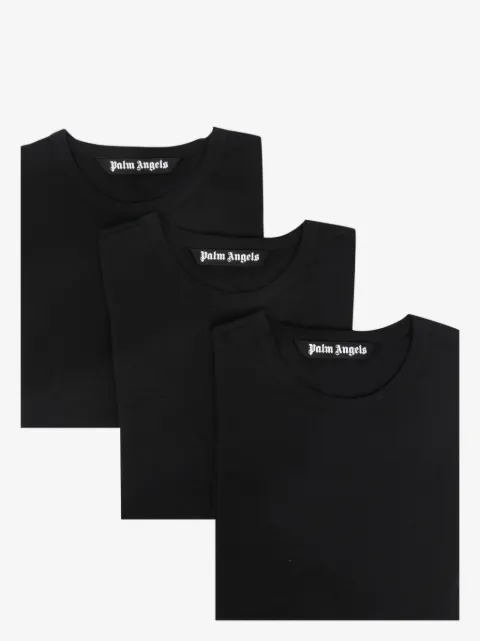 Palm Angels round-neck short-sleeve T-shirt (pack of three)