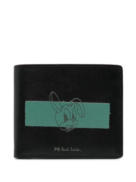 PS Paul Smith graphic-print leather wallet
