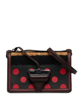 Loewe Pre-Owned 2015-2018 バルセロナ ドット ショルダーバッグ