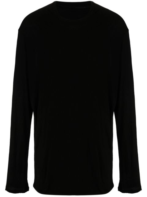 Julius round-neck long-sleeve T-shirt 