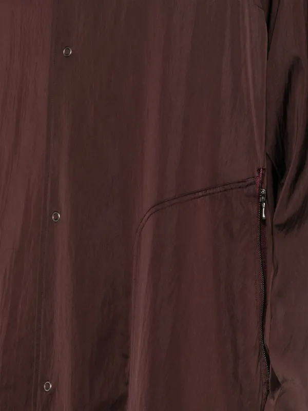 Julius ロングライン ボンバーコート | レッド | FARFETCH JP
