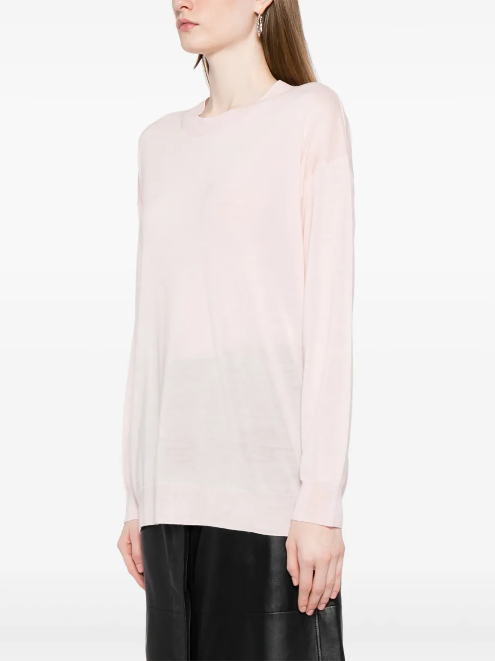 P.A.R.O.S.H. Trui met ronde hals Roze