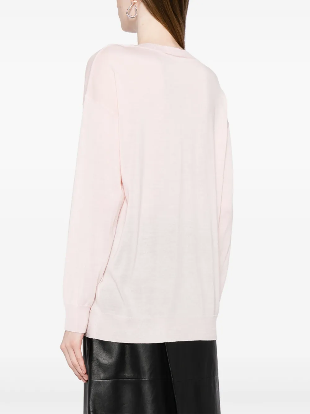 P.A.R.O.S.H. Trui met ronde hals Roze