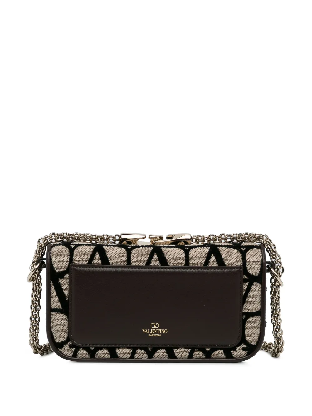 Valentino Garavani Pre-Owned 2022 Loco kleine schoudertas - Bruin