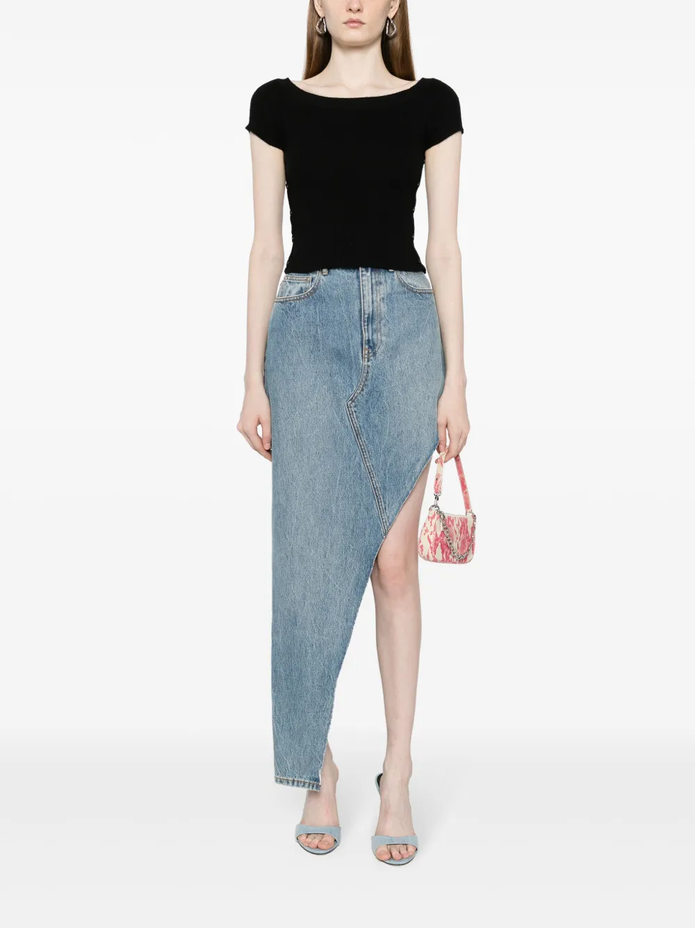 CHANEL Pre-Owned 1995 CC-buttons knitted top - Zwart