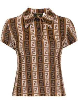 Fendi logo top womens online