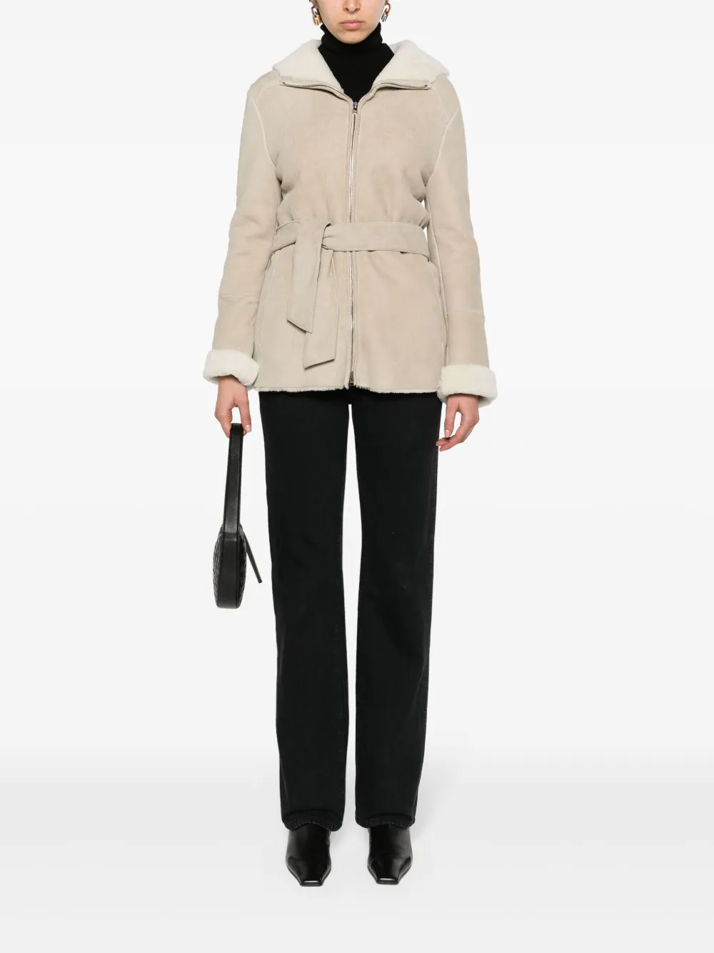 A.N.G.E.L.O. Vintage Cult 2000s suède jack - Beige