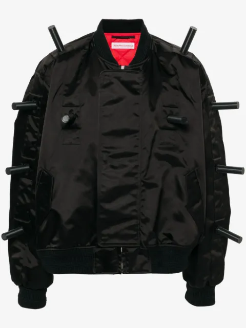 Walter Van Beirendonck Exoskeleton bomber jacket 
