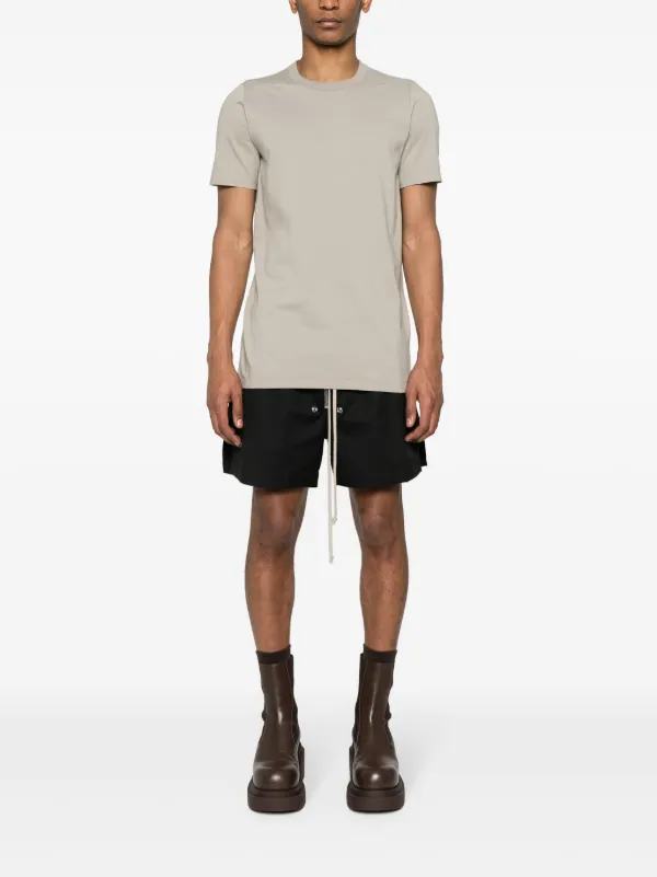 Rick Owens Bela Boxers Poplin Shorts | Black | FARFETCH