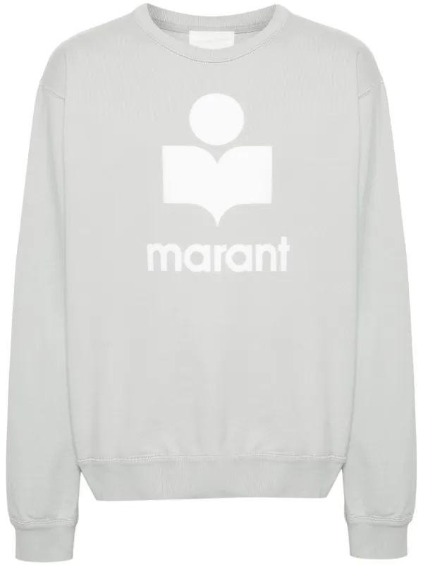 【関税&送料込】Marant Felpa Mikoy ISABEL MARANT Miko printed cotton-blend fleece sweatshirt