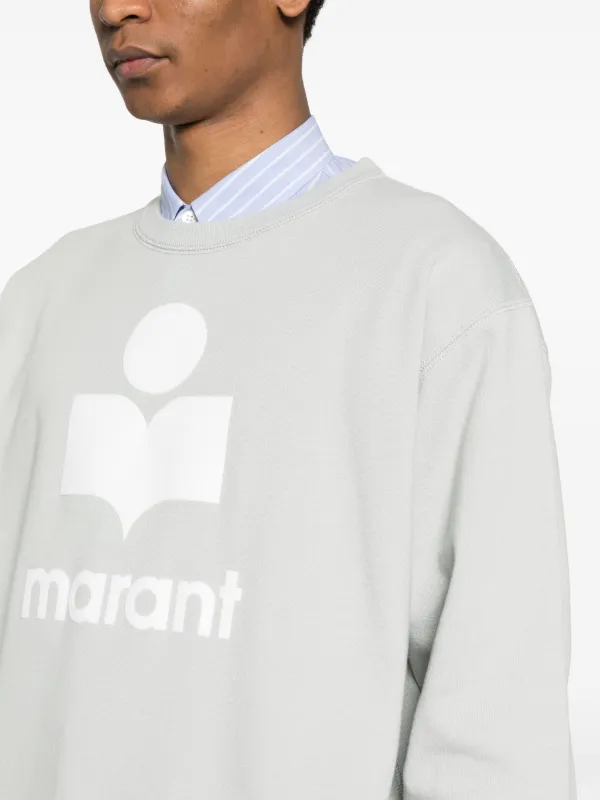 【送料関税込】 Marant マラン Mikoy コットン スウェットシャツ MARANT Mikoy スウェットシャツ | ブラック | FARFETCH JP