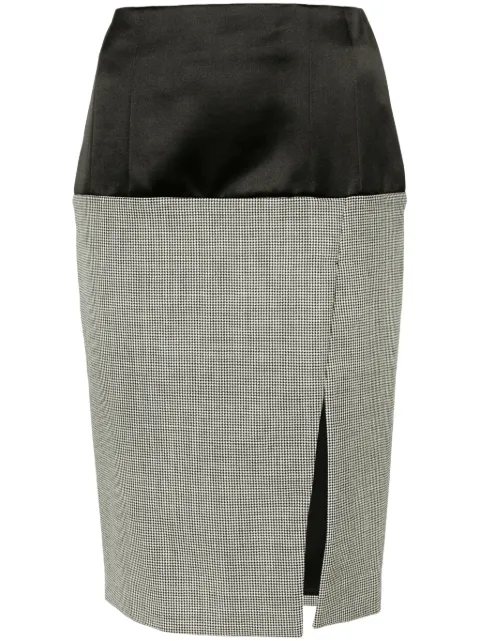 Givenchy panelled tailored pencil skirt