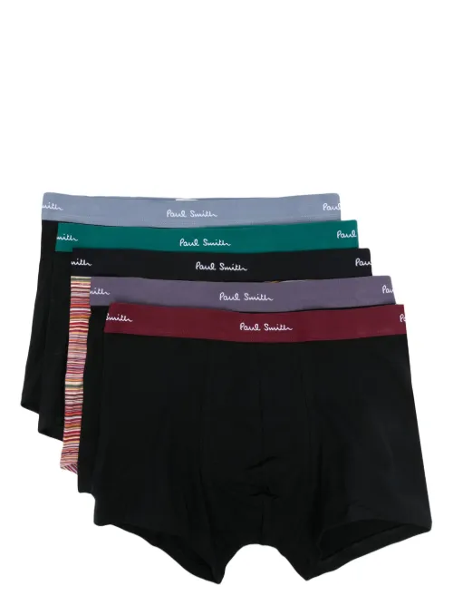 Lot de 5 boxers à bande logo - Paul Smith - Modalova