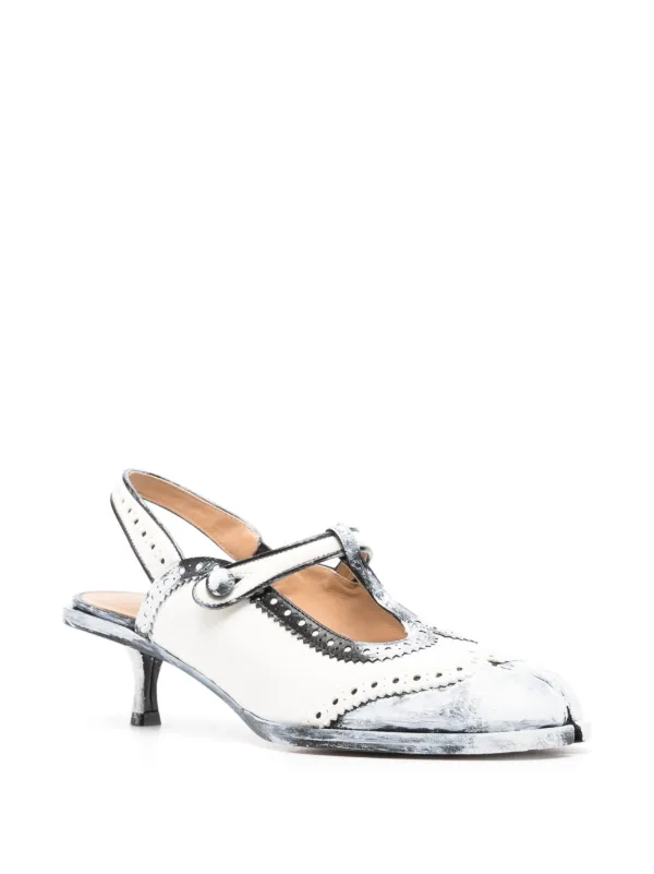 Maison Margiela 45mm Bourgeoise Spectator Tabi Slingback