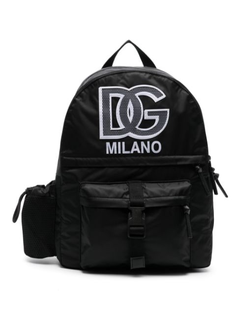 Dolce & Gabbana Kids sac à dos à logo appliqué