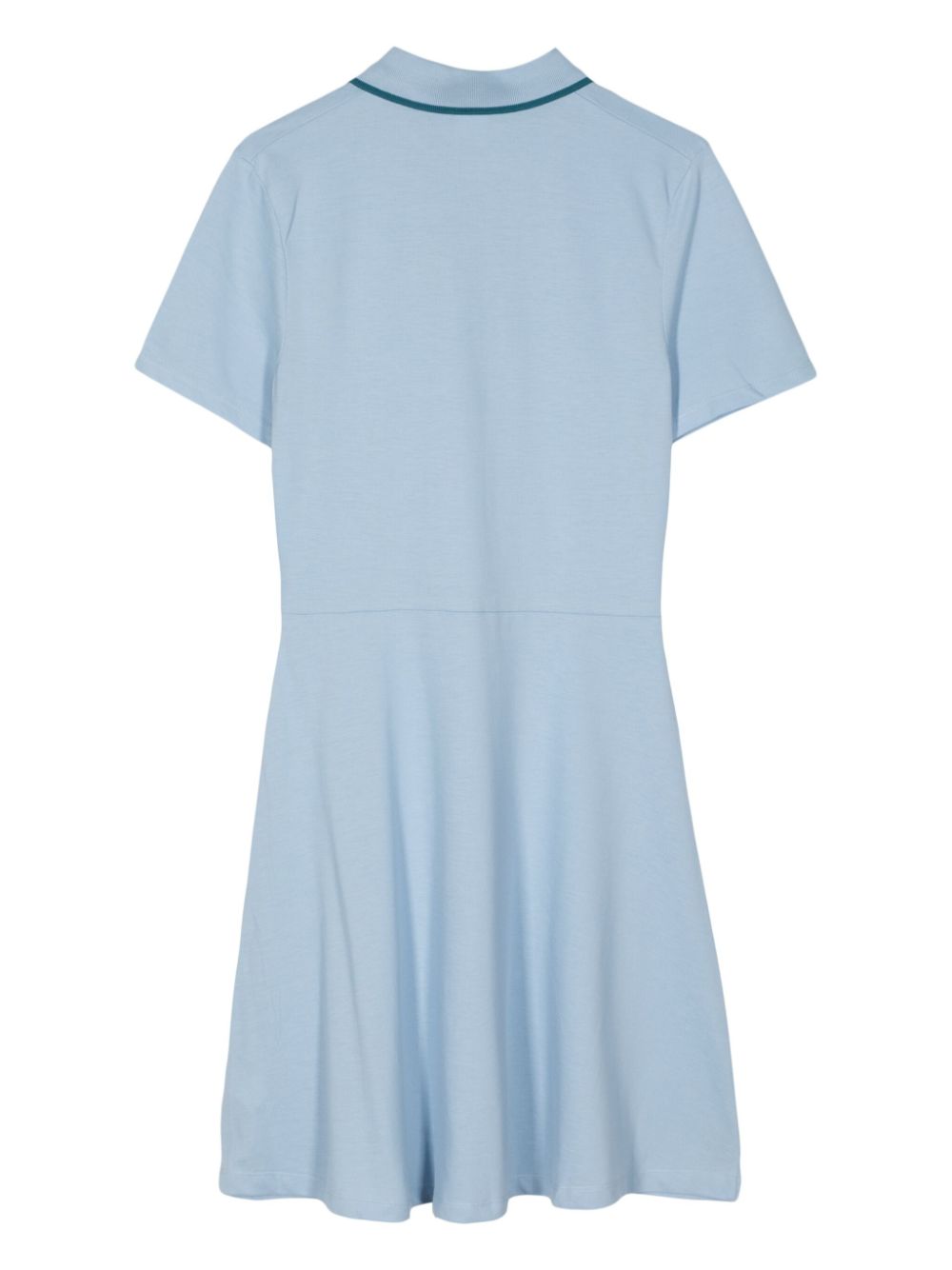 Shop Ps By Paul Smith Zebra-appliqué Cotton Tennis Dress In Blau