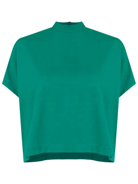 Lenny Niemeyer mock-neck cropped T-shirt