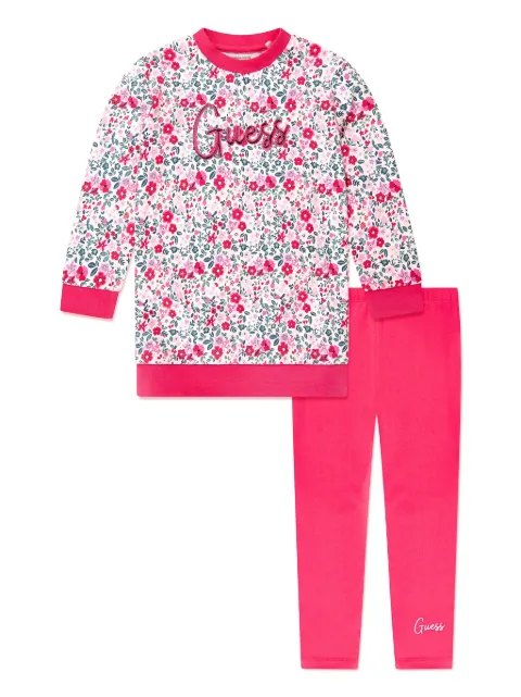 guess kids traje de baño con estampado floral