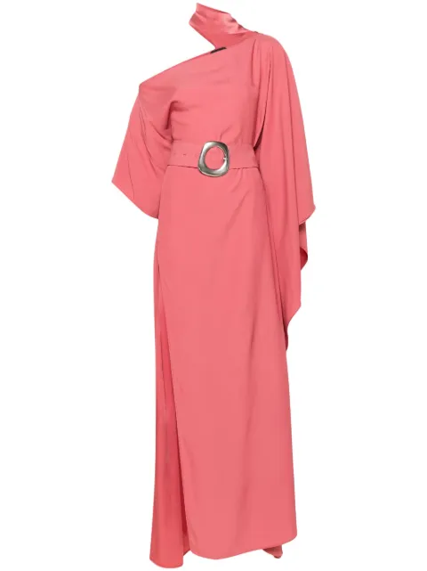 Taller Marmo Taylor belted crepe kaftan