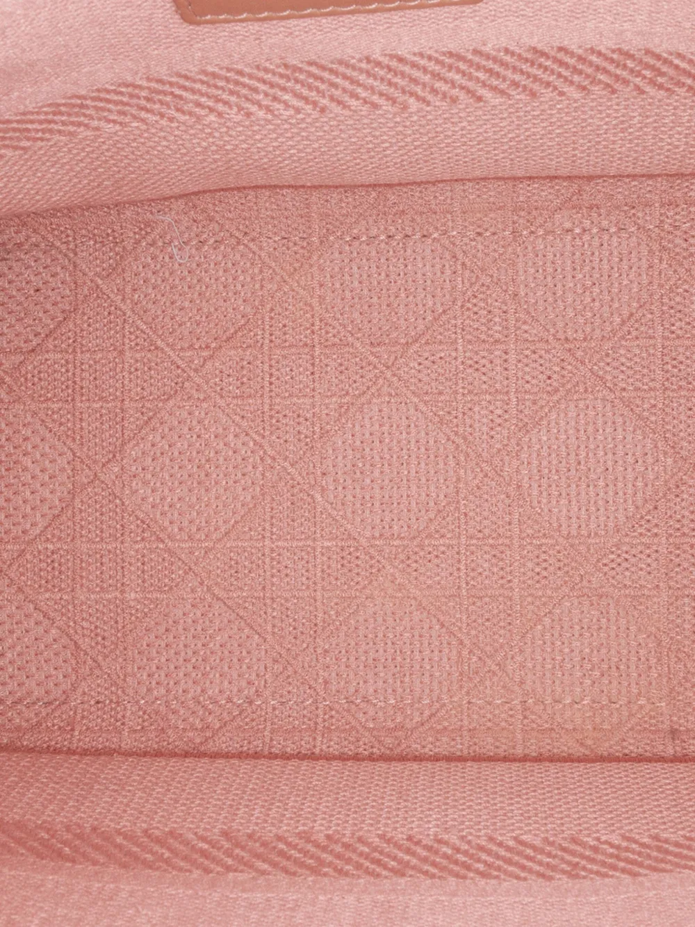 Pre-owned Dior 2020 Medium Cannage Lady D-lite Two-way Bag In Pink