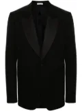 Alexander McQueen single-breasted wool blazer - Black