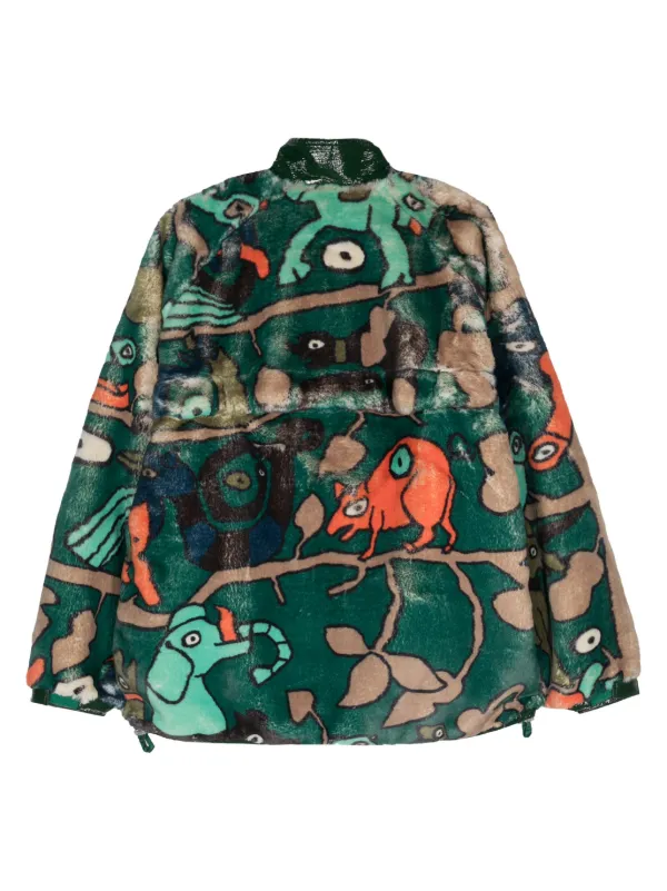 Walter Van Beirendonck Sun graphic-print Jacket | Green | FARFETCH