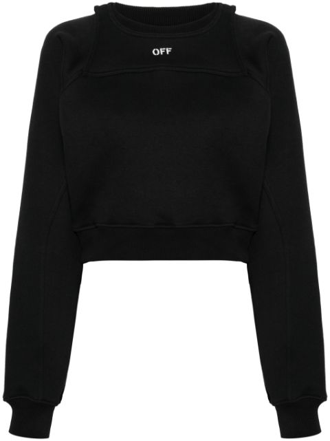 Off-White cropped layered sweatshirt Women